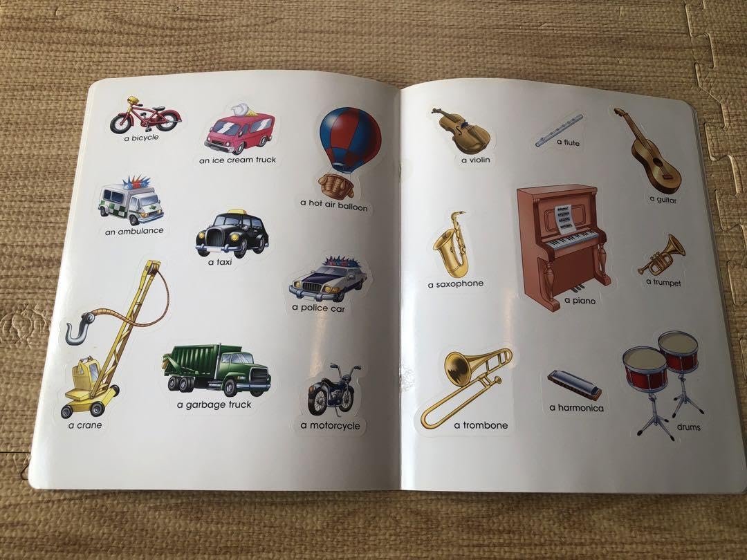 Disney - 非売品 マイビックオブワーズ ステッカーブック ディズニー英語システム dwe DWEのMY BIG BOOK OF WORDs付属シールの内職方法 | ワーママの